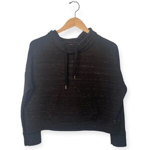 American Eagle Outfitters Women's Black‎ and Grey Hoodie​​